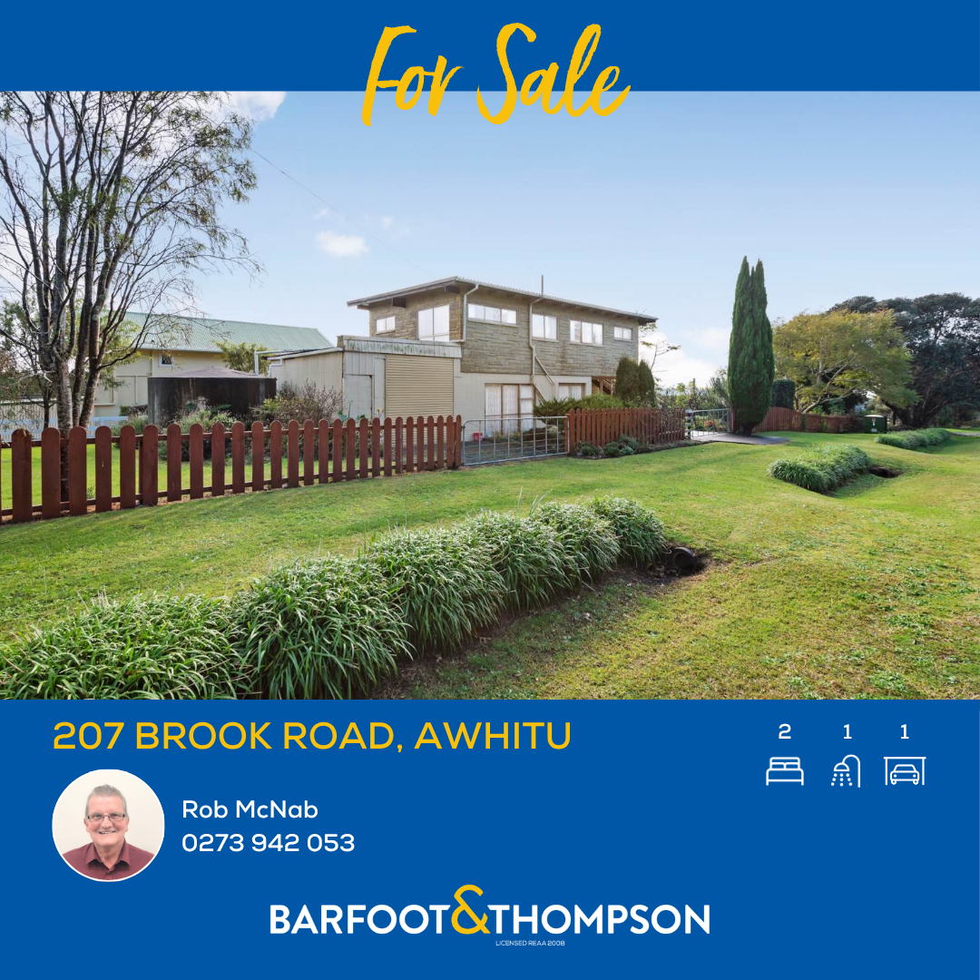 Barfoot & Thompson Waiuku Facebook ad from Jul 1, 2026