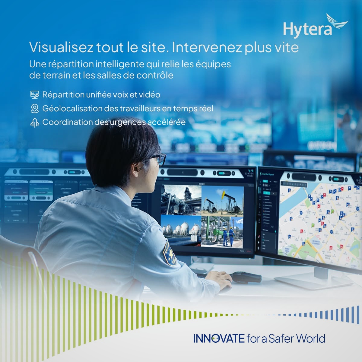Hytera Afrique francophone Facebook ad: Hytera: Des communications critiques pour sécuriser le…