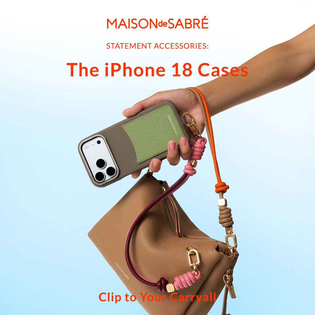 MAISON de SABRÉ Facebook ad: The iPhone 18 Cases | Bold Statement Tech