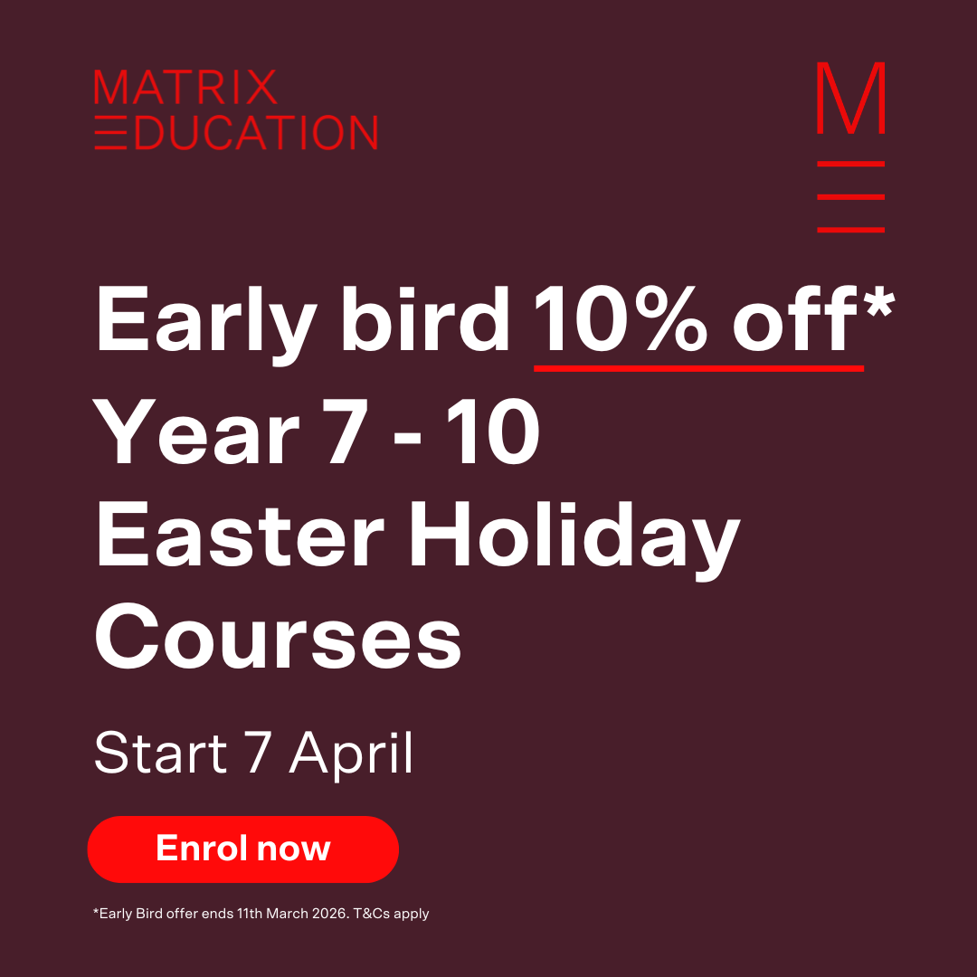 Matrix Education Facebook ad