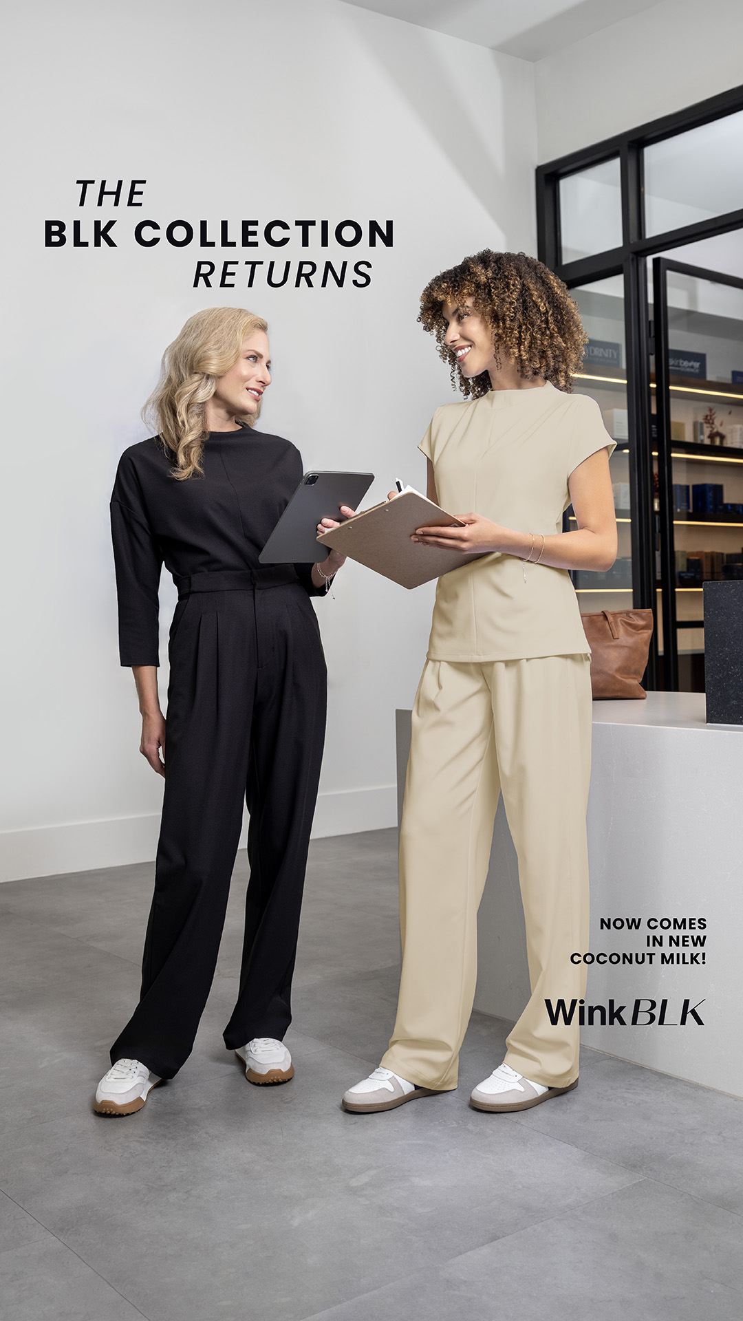 Wink Scrubs Facebook ad