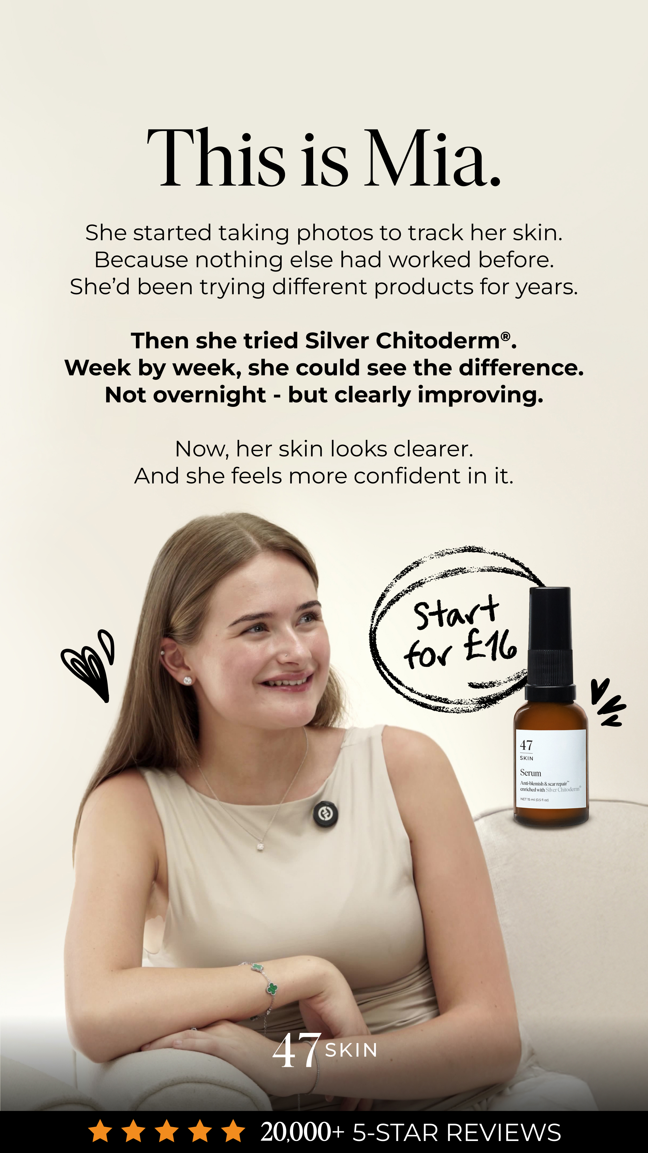47Skin Facebook ad