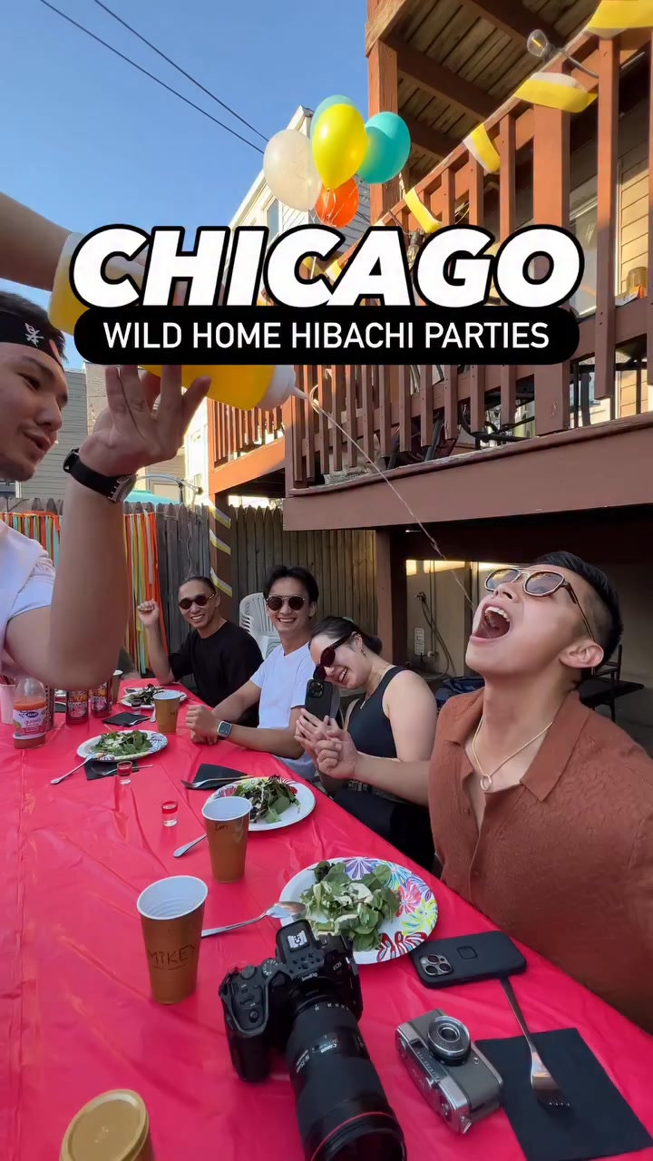 RockStar Hibachi Facebook ad: Give Your Guests an Experience They'll Never Forget