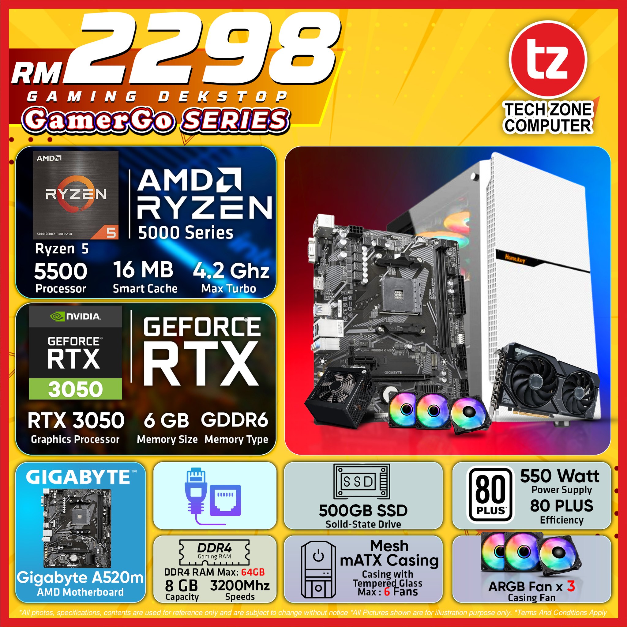 Tech Zone Computer Sdn Bhd Facebook ad: Power Up Your Gaming Experience with Next-Gen Performance!