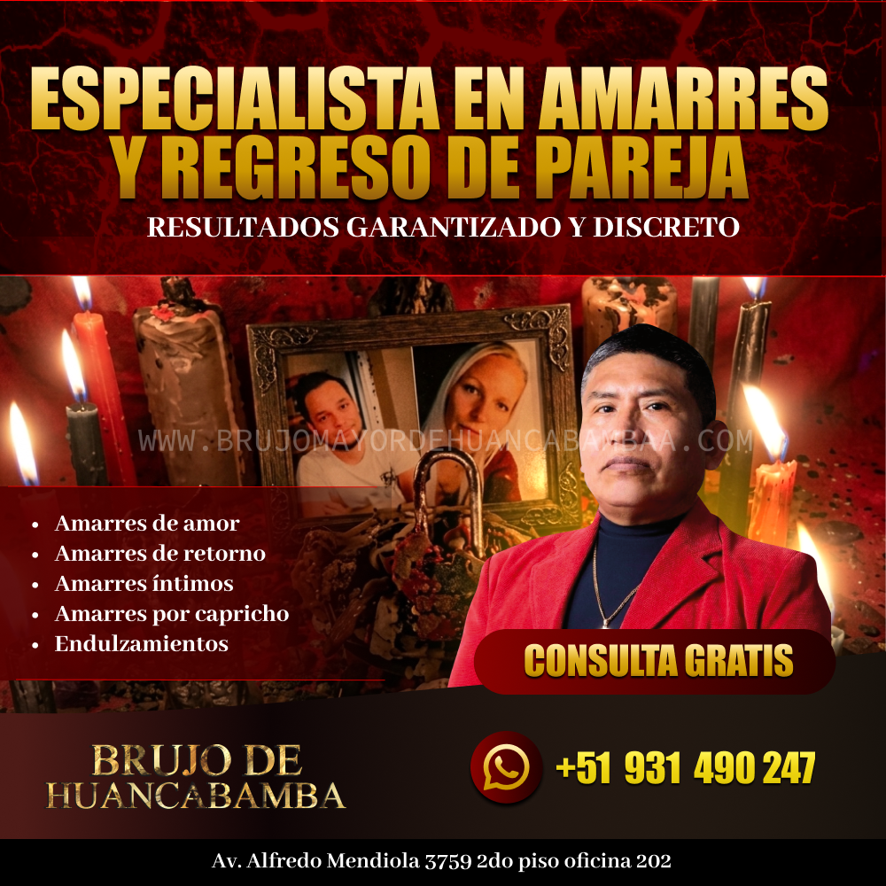 Brujo Augusto de Huancabamba Facebook ad: ¡CONSULTA GRATIS!