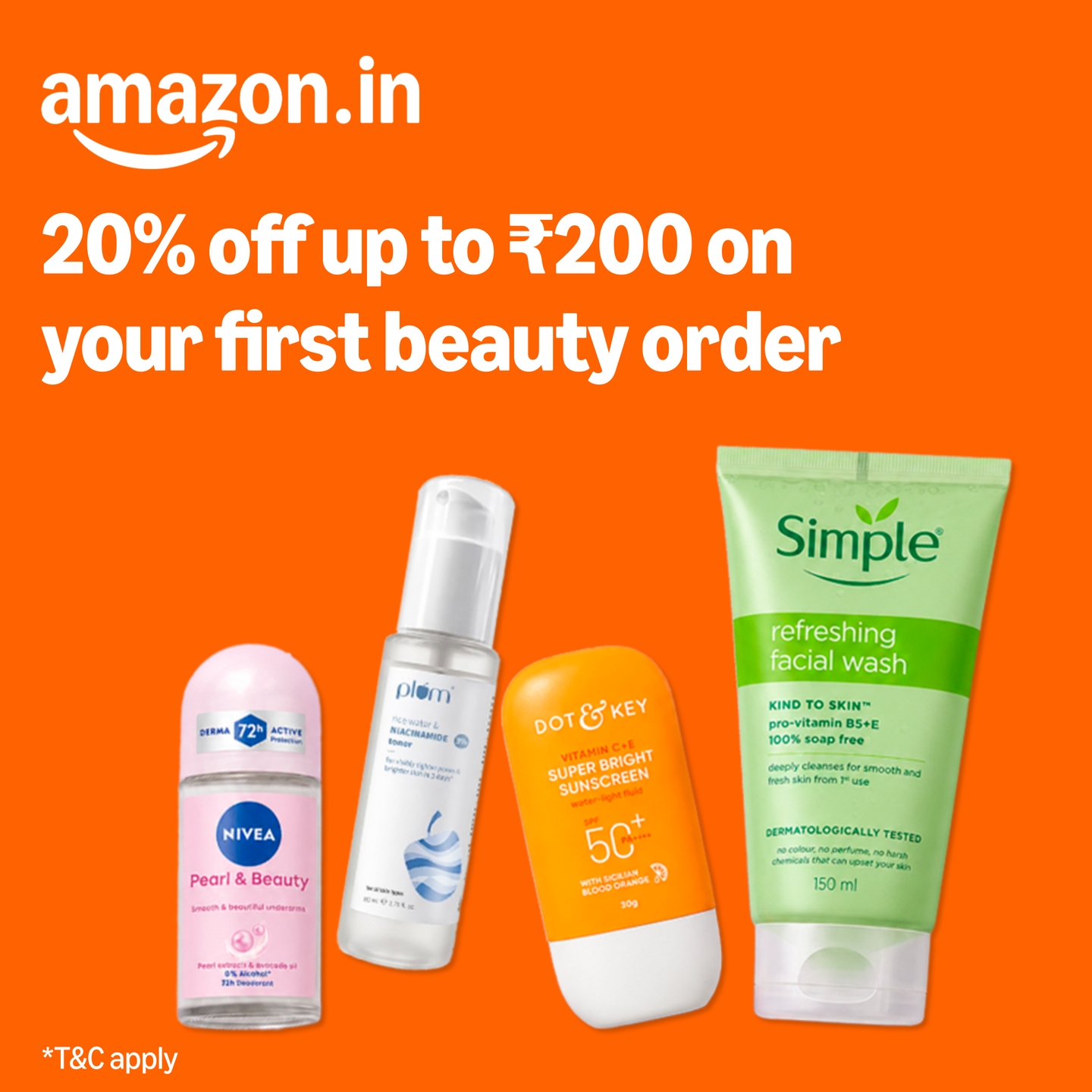 Amazon India Facebook ad