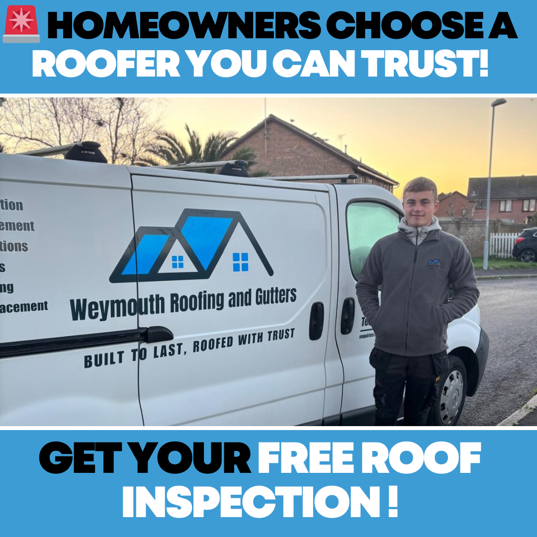 Weymouth Roofing and Gutters Facebook ad
