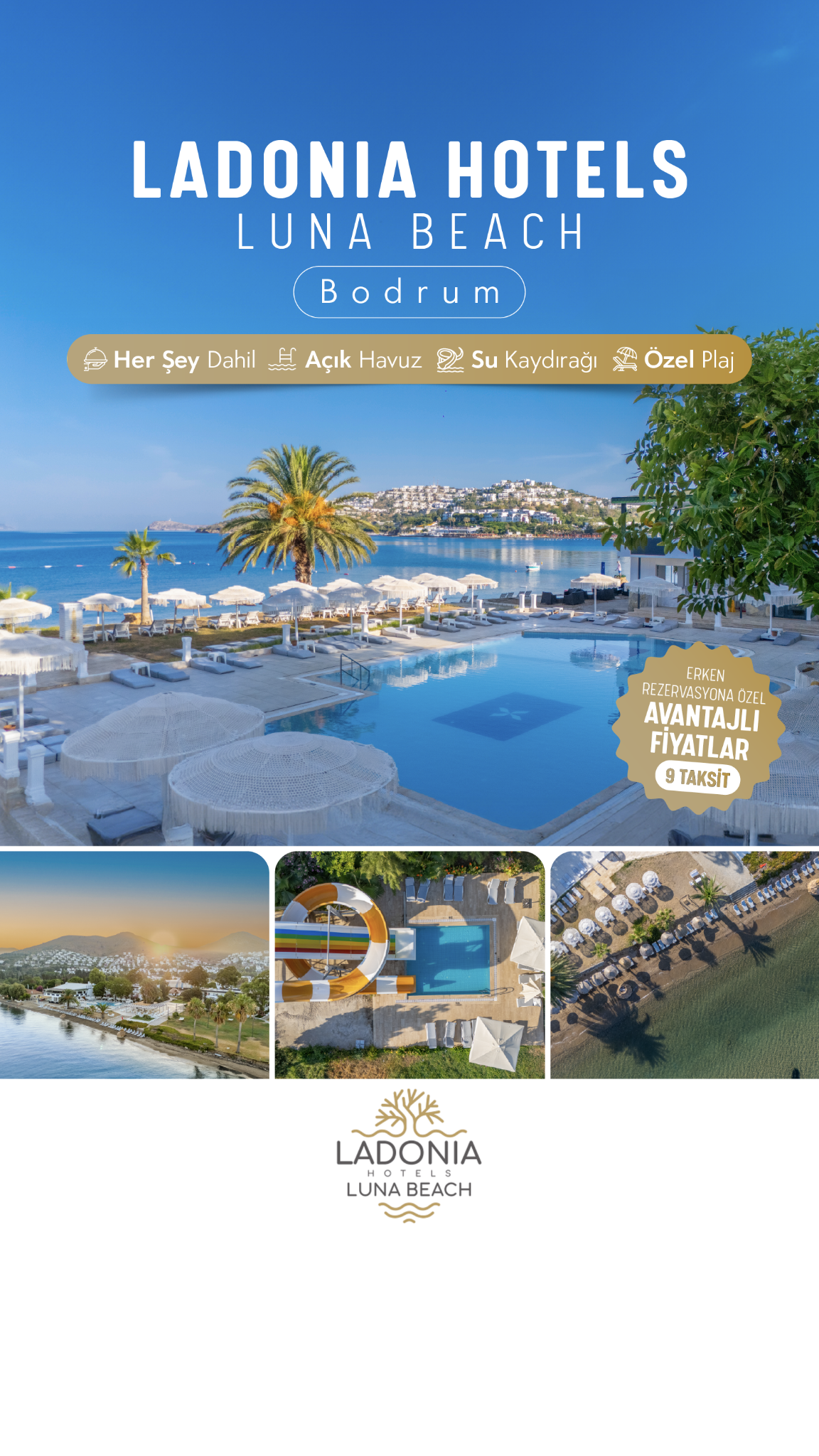 Ladonia Hotels Luna Beach Resort Facebook ad from Mar 6, 2026