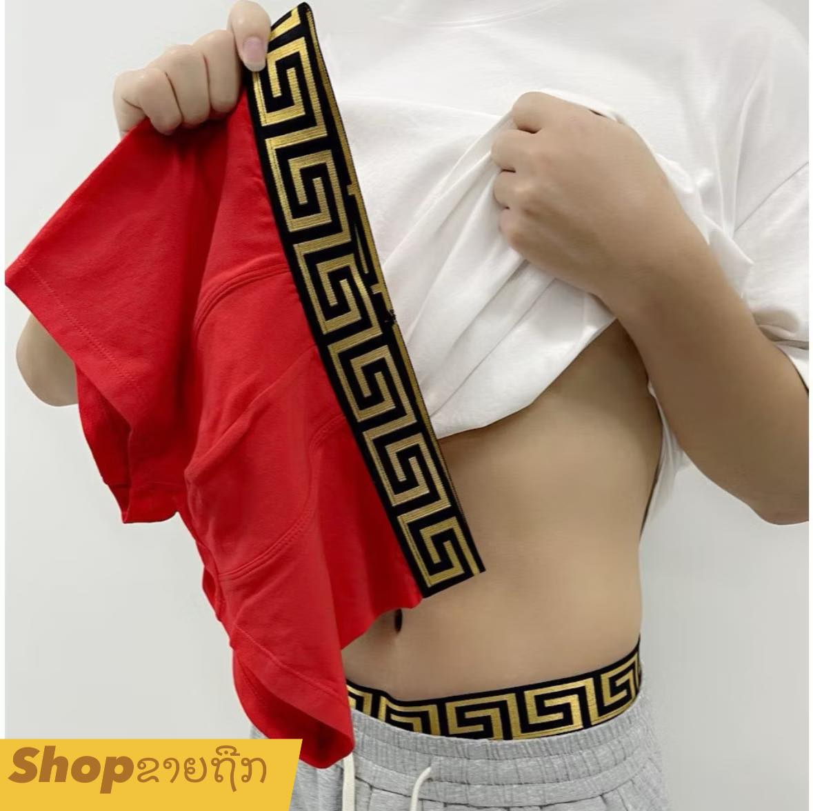 Shop ຂາຍຖືກ Facebook ad: ມາເເລ້ວບ໊ອກເຊີ້ສຳລັບນຸ່ມໆ ມີພ້ອມສົ່ງ ສົງໄວ1-2ມື້