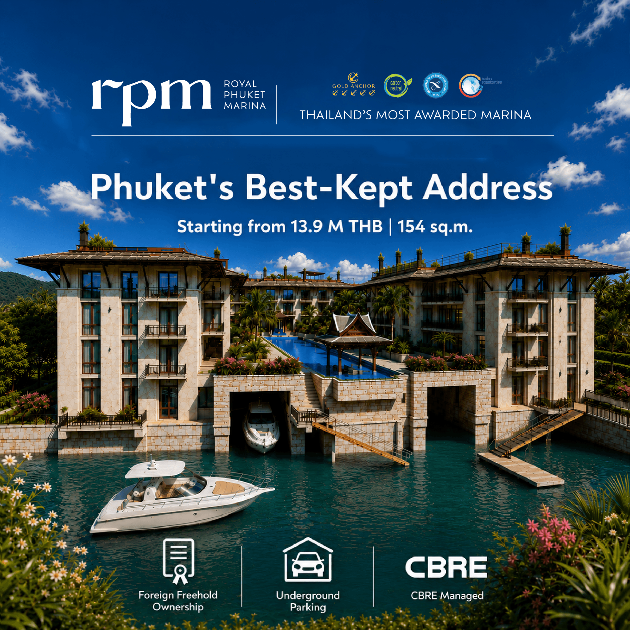 Royal Phuket Marina Facebook ad