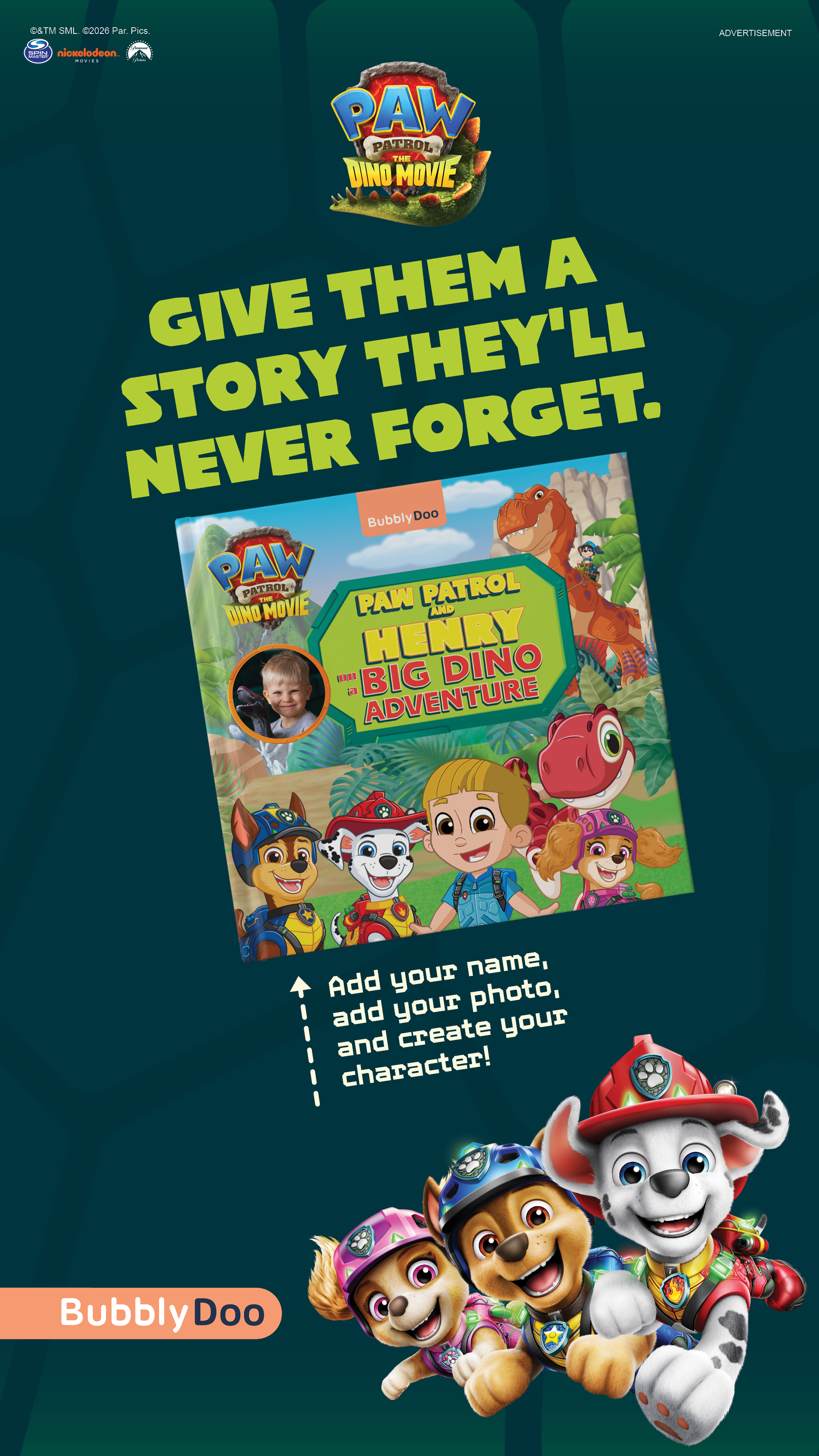 BubblyDoo Books Facebook ad