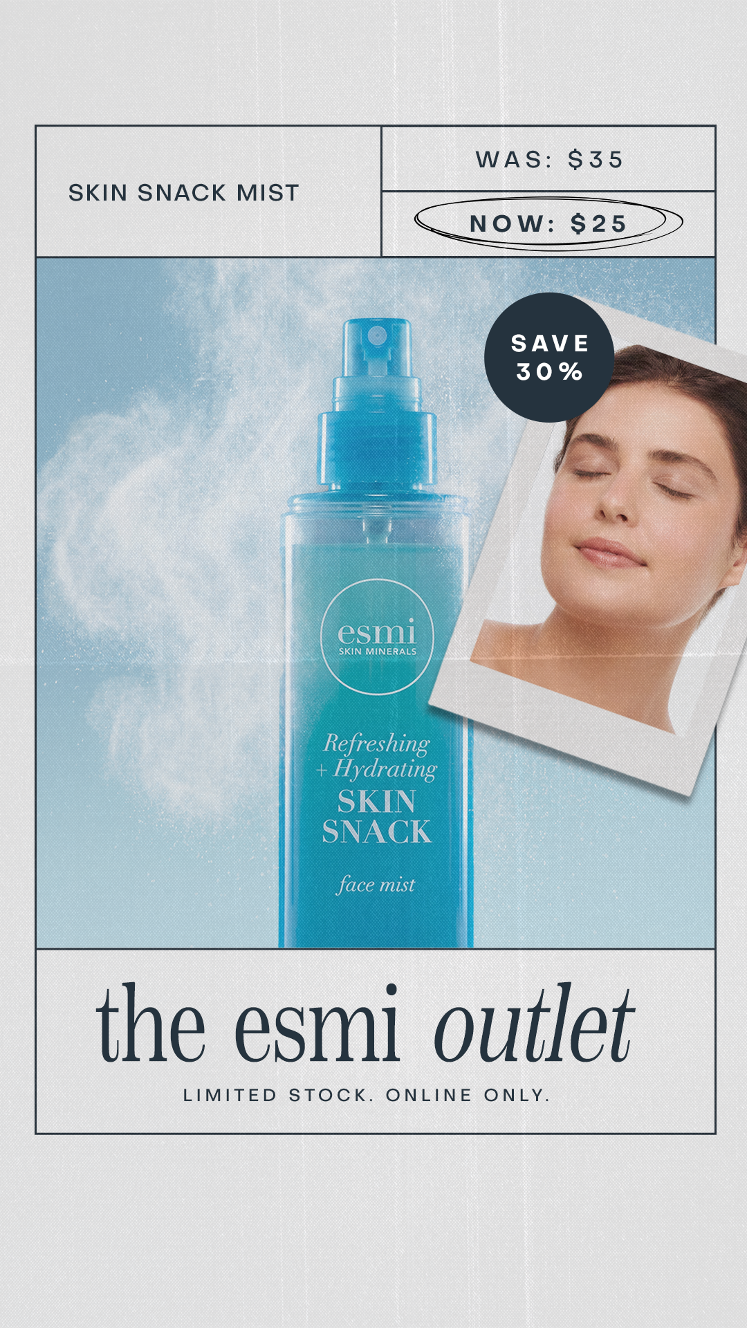 esmi Skin Minerals Facebook ad