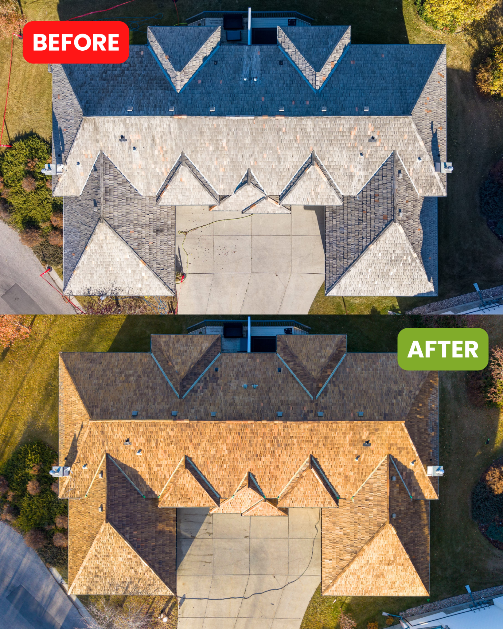 Albert Cedar Roof Restoration Facebook ad