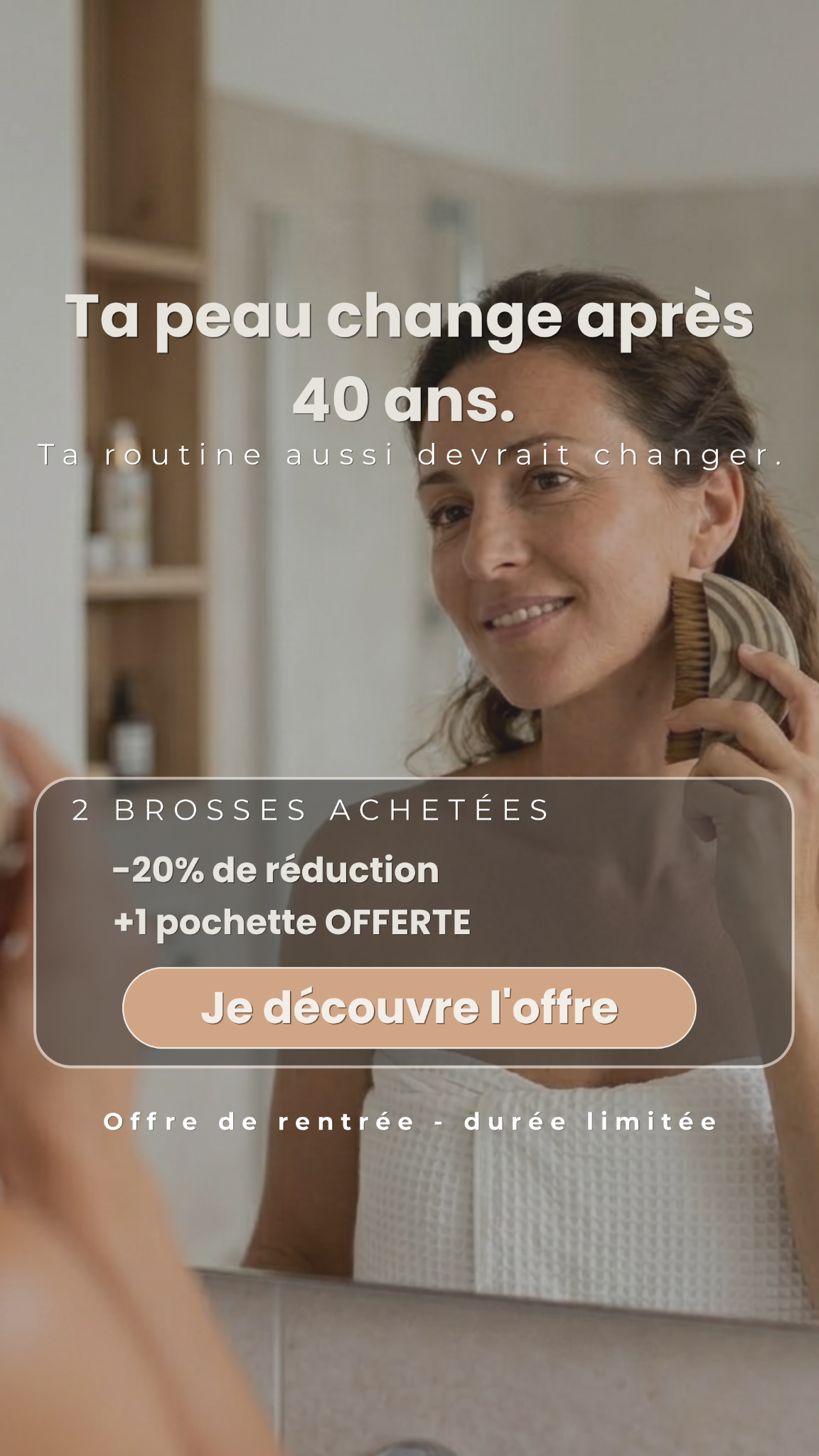 Alicia Brush Facebook ad: Ta routine mérite une mise à jour