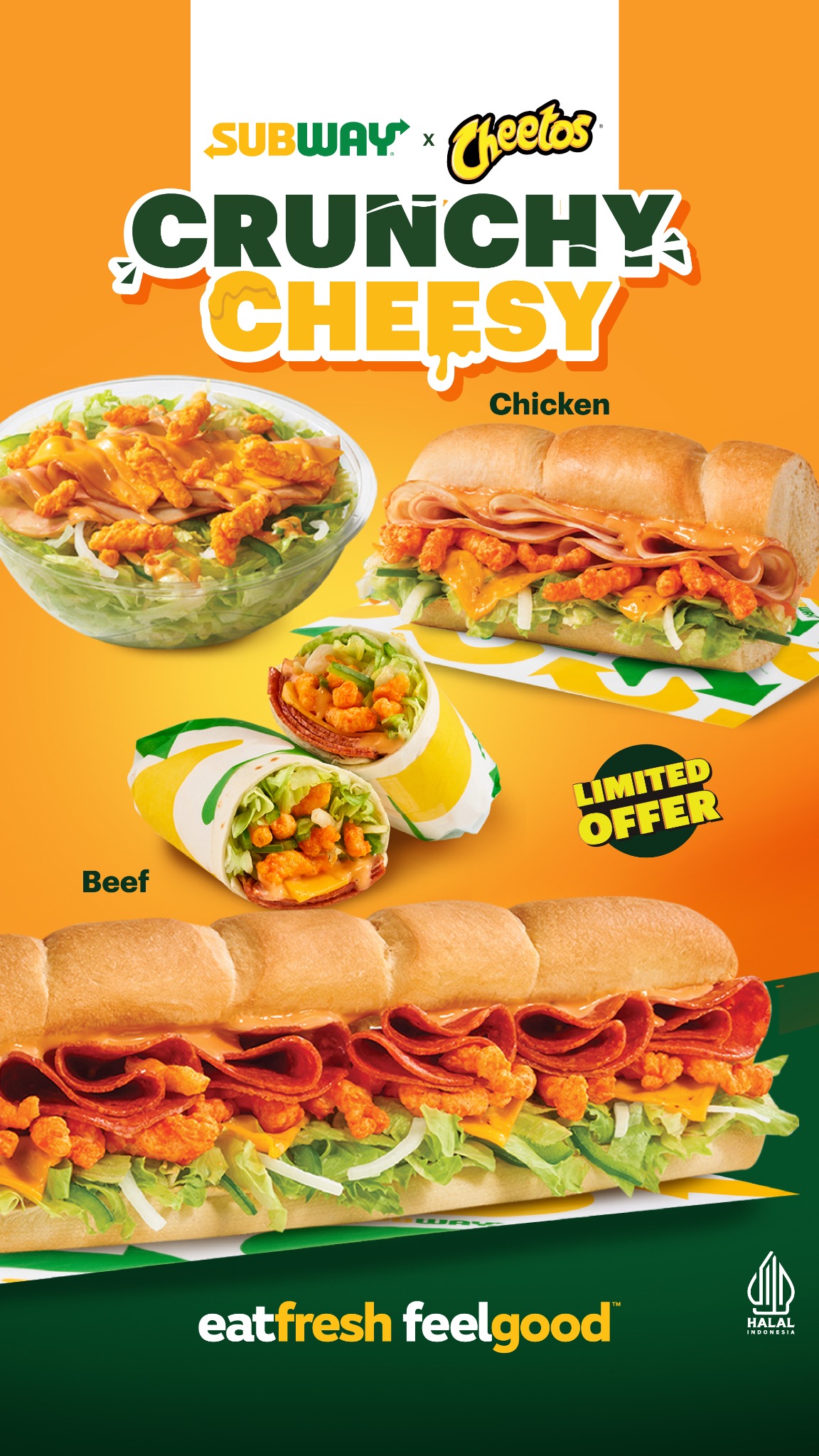 Subway Indonesia Facebook ad: Location - Subway Indonesia