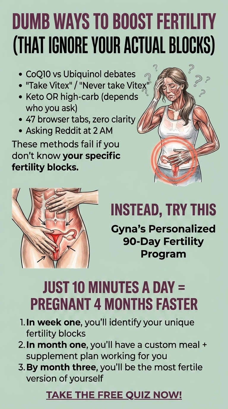 Gyna Fertility and Pregnancy Advice Facebook ad