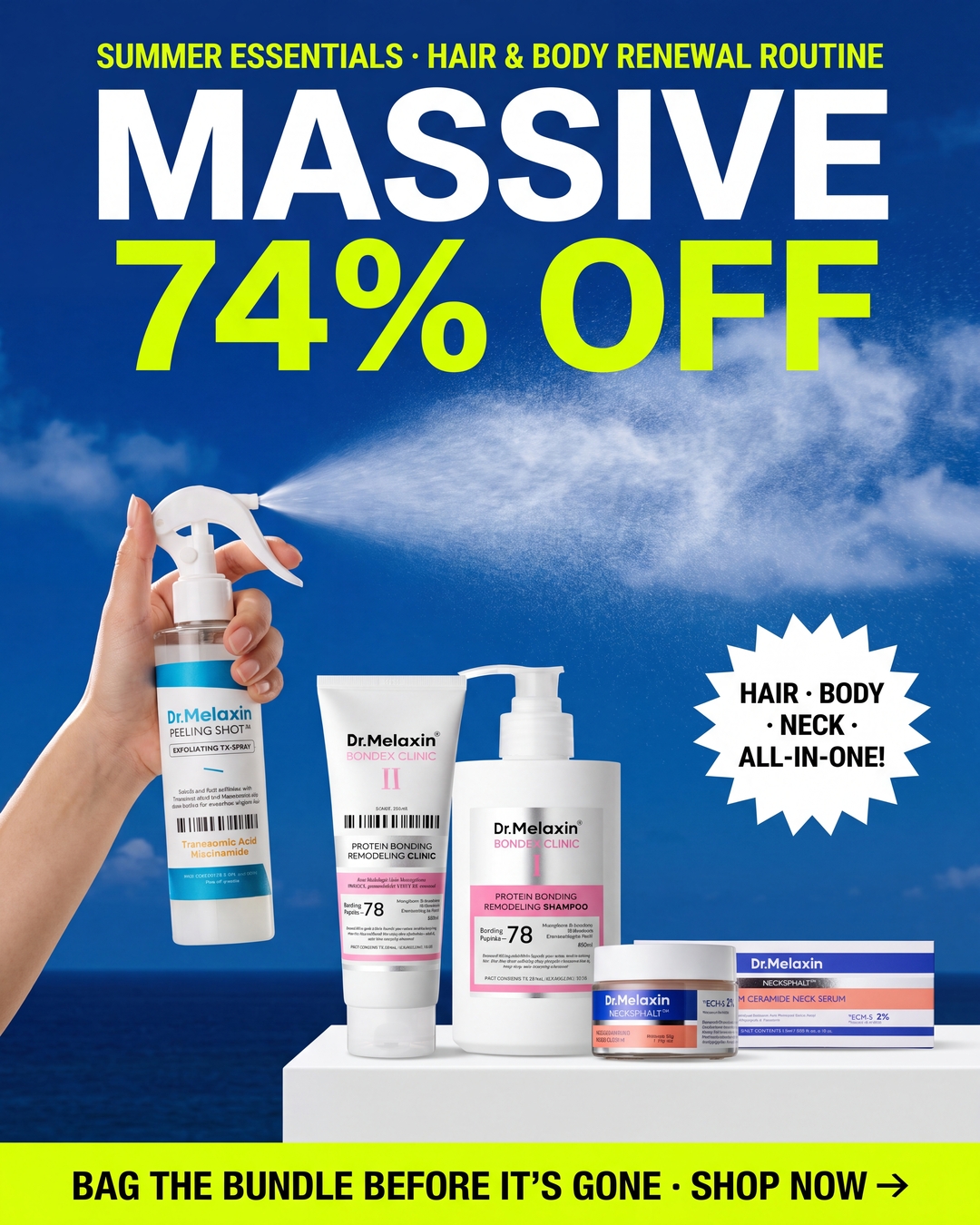 Dr.Melaxin UK Facebook ad
