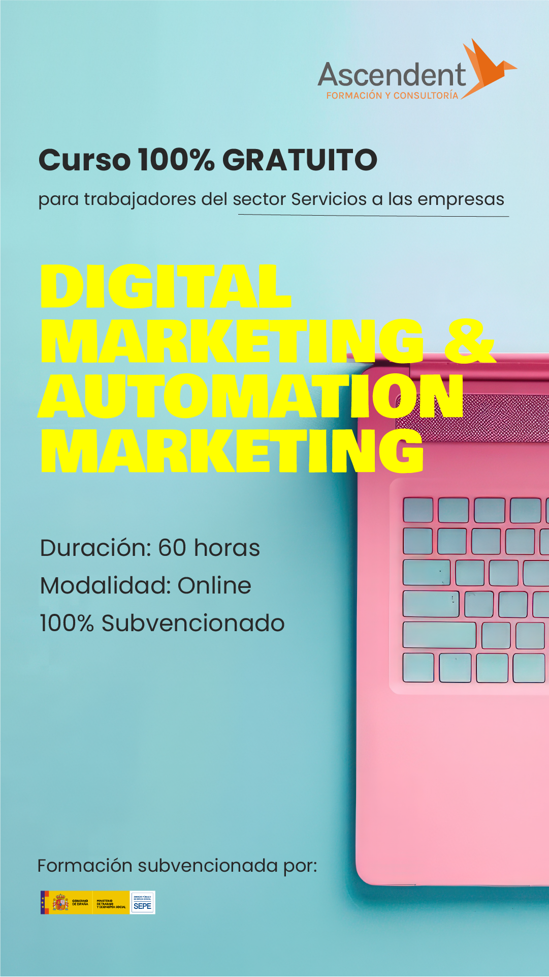 TuCursoSubvencionado Facebook ad from May 29, 2026