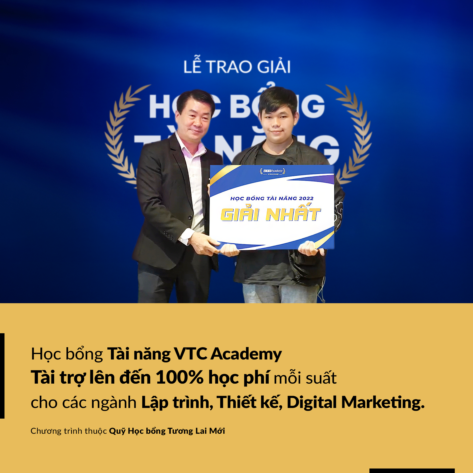 VTC Academy Facebook ad
