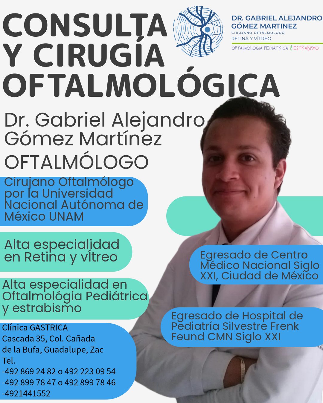 Dr. Gabriel Alejandro Gomez Martinez Oftalmologo Facebook ad