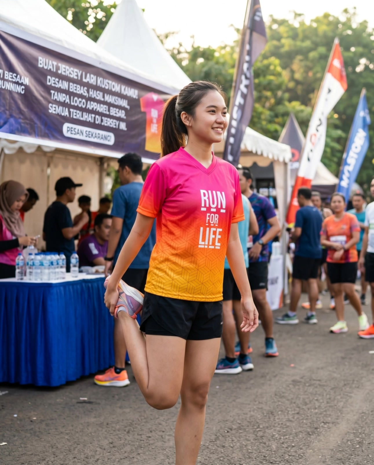 Kape Jersey Jogja Facebook ad: Bikin komunitas / running club kamu lebih keren…