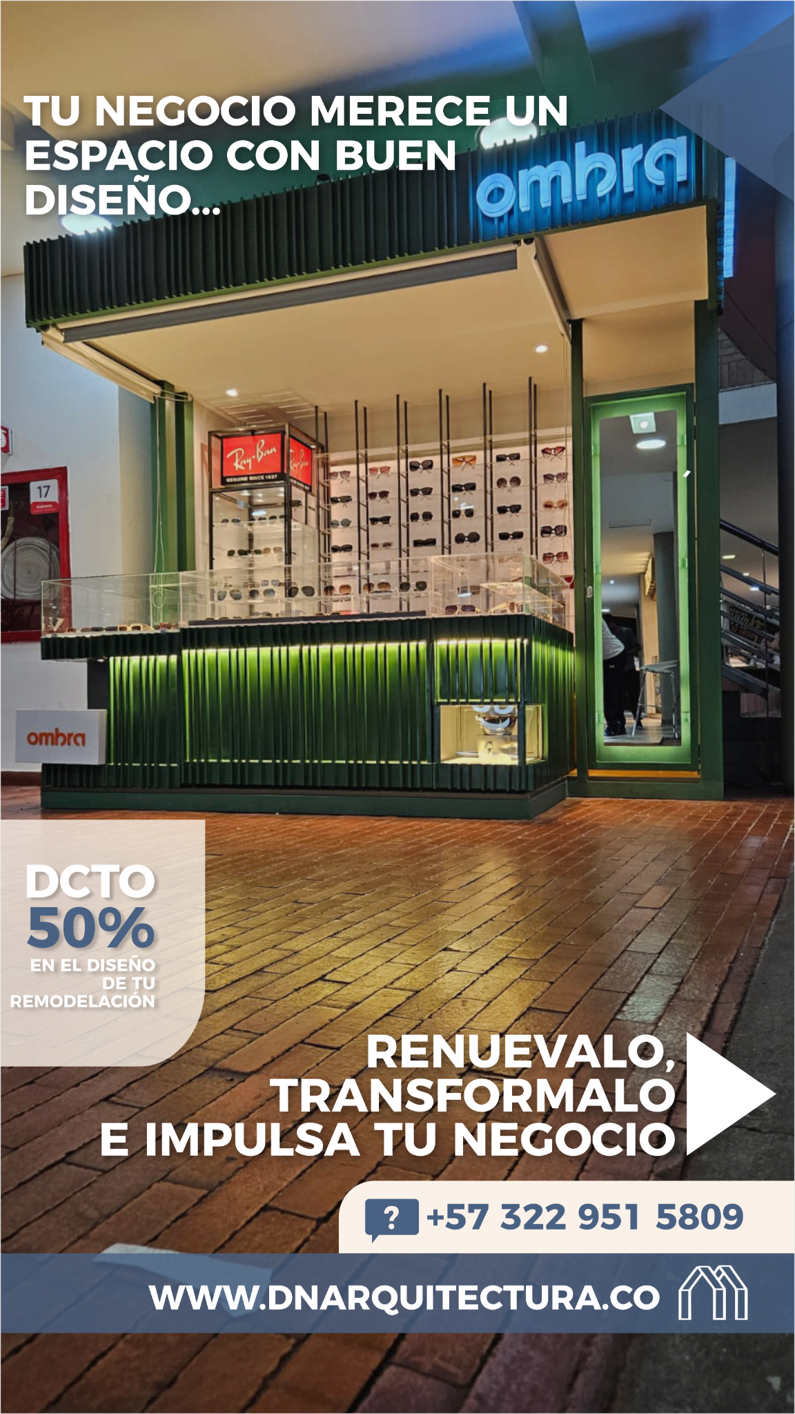 DNA Diseño & Arquitectura Facebook ad: Chatea con nosotros