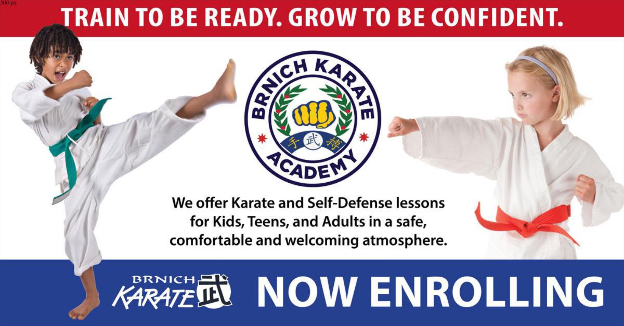 Brnich Karate Academy Facebook ad