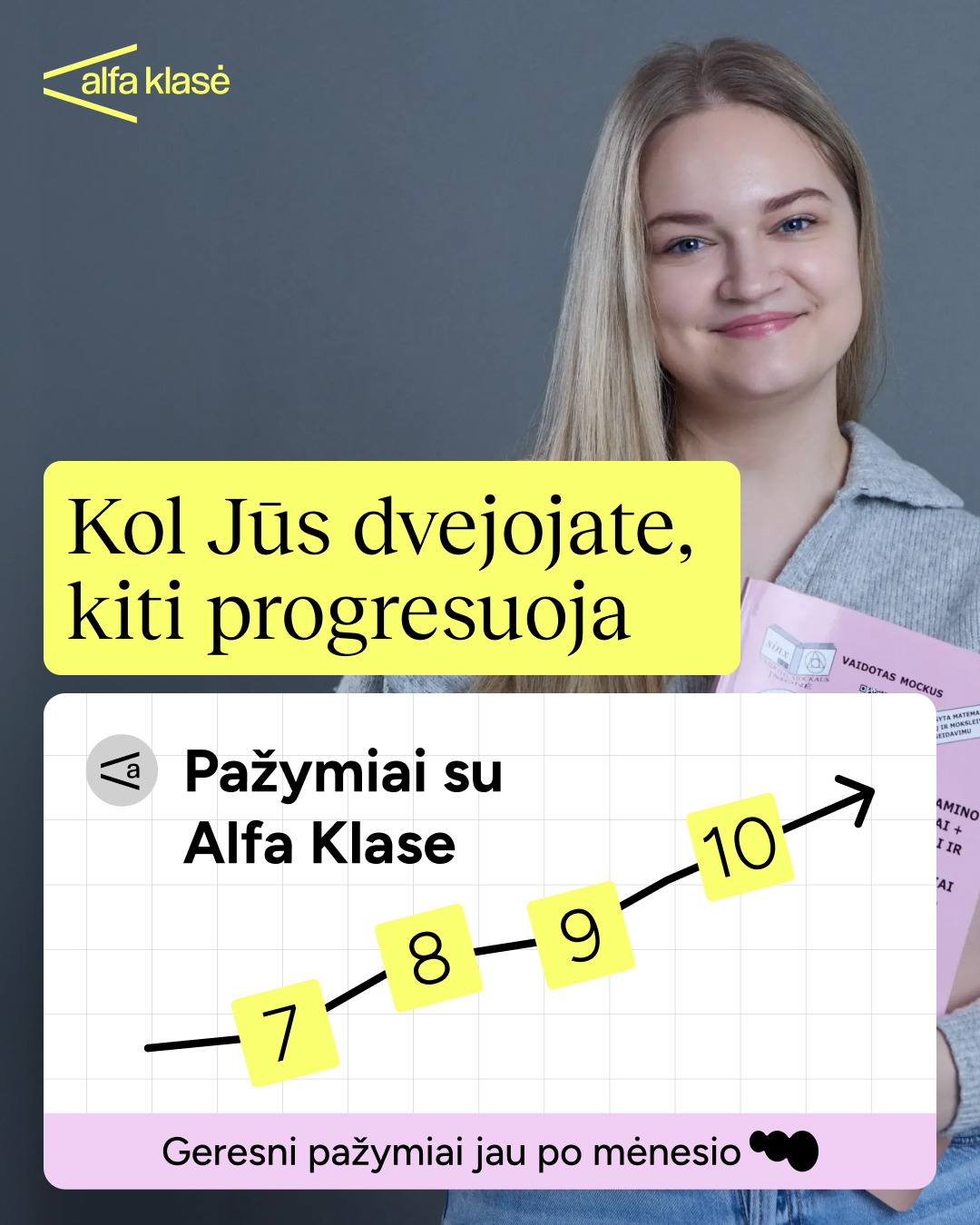 Alfa Klasė Facebook ad