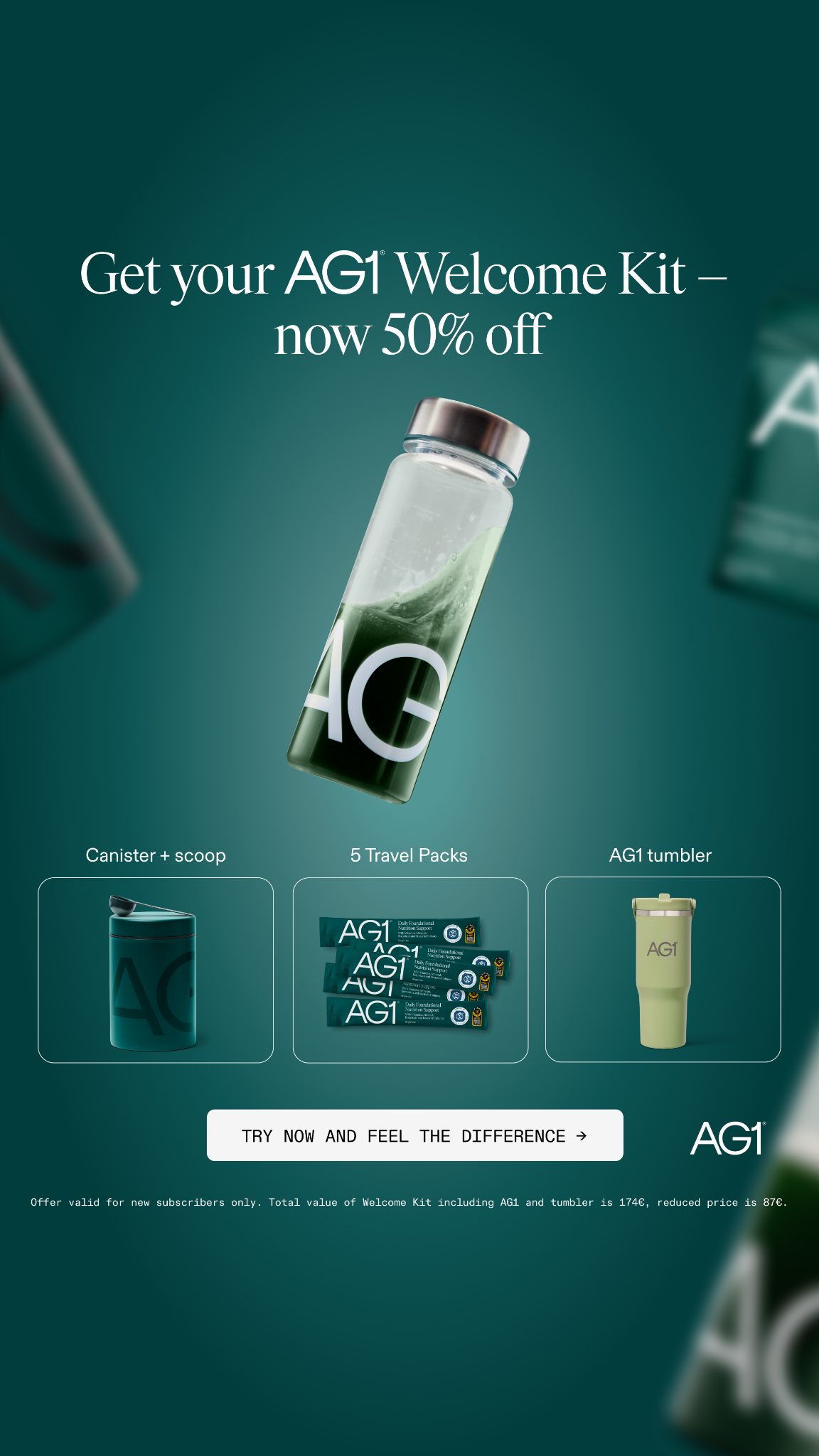 AG1 by Athletic Greens Facebook ad