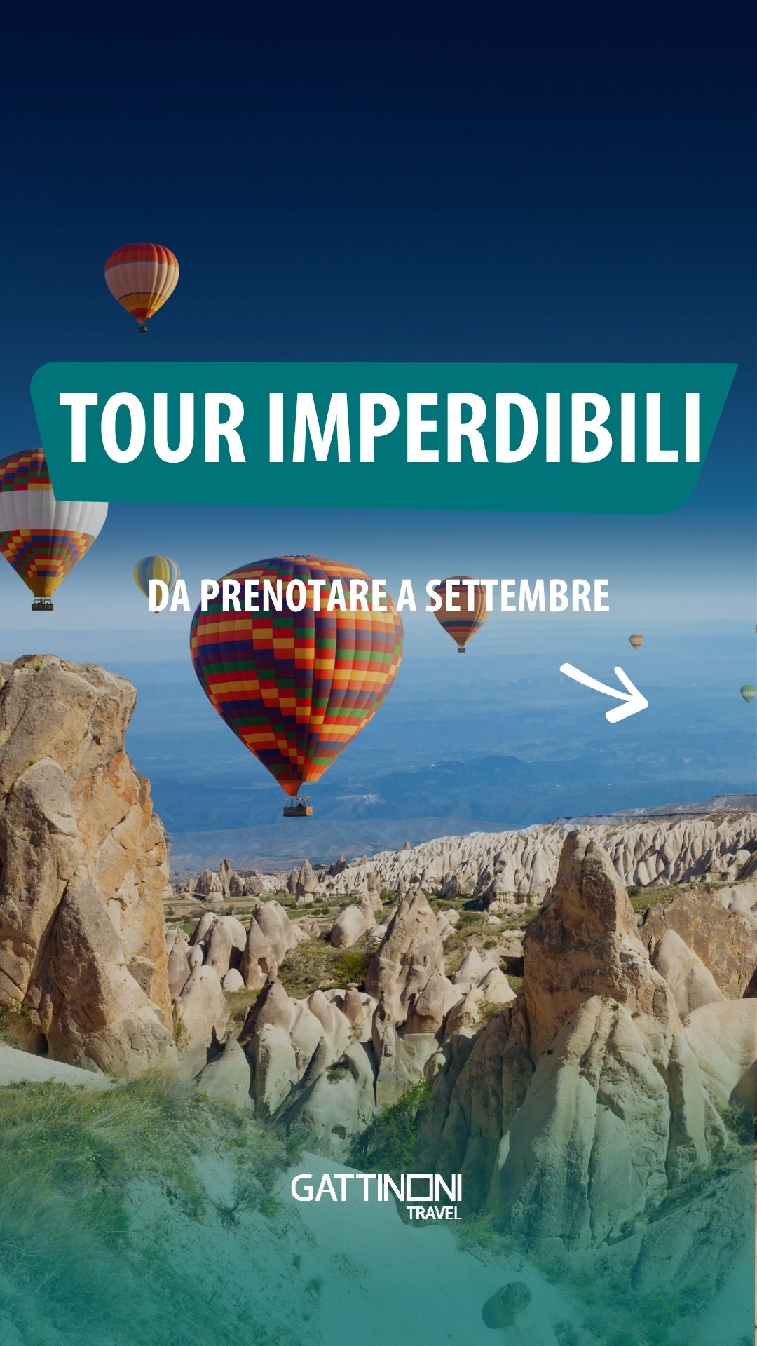 Gattinoni Travel Facebook ad: Non c'è sensazione migliore di avere un volo…