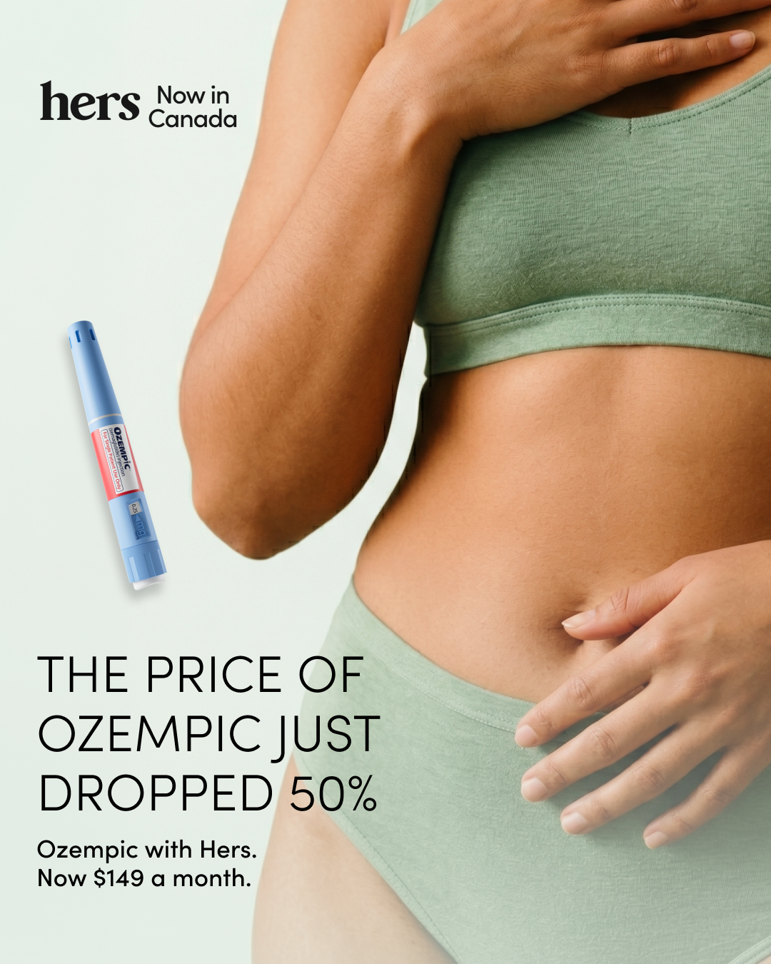 Hers Facebook ad