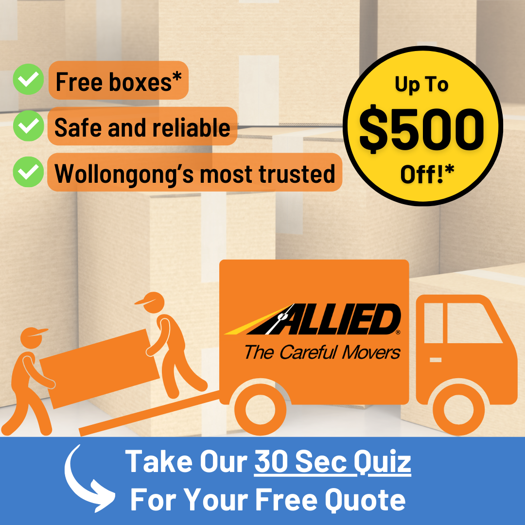 Allied Moving Services - Wollongong Facebook ad