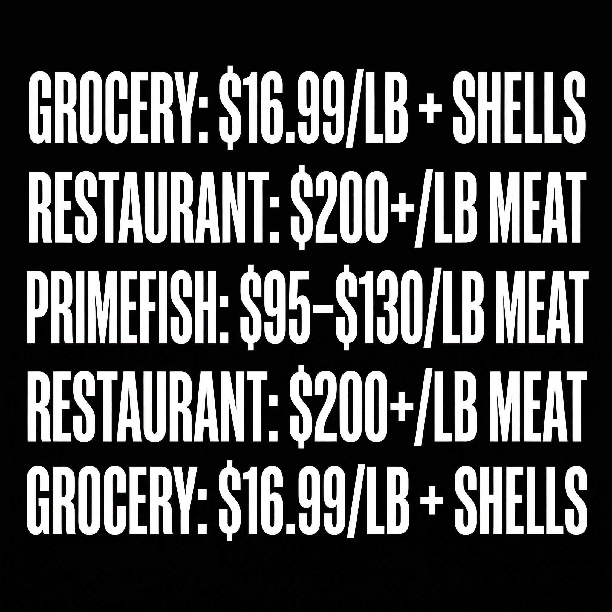 PrimeFish Seafood Co. Facebook ad