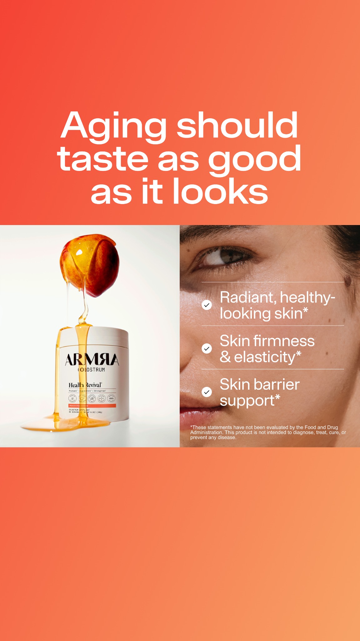 ARMRA Facebook ad