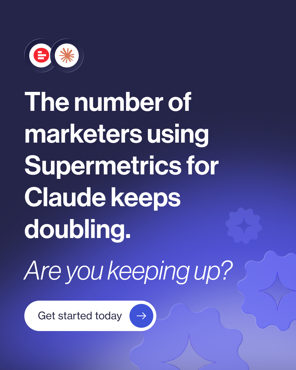 Supermetrics Facebook ad