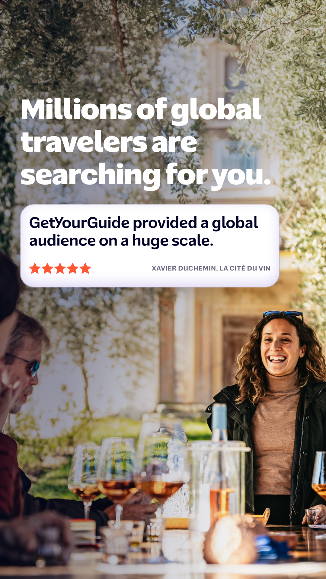 GetYourGuide Facebook ad