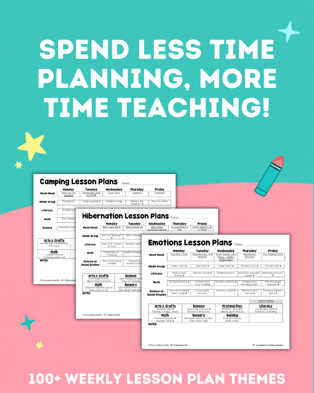 Preschool Teacher 101 Facebook ad