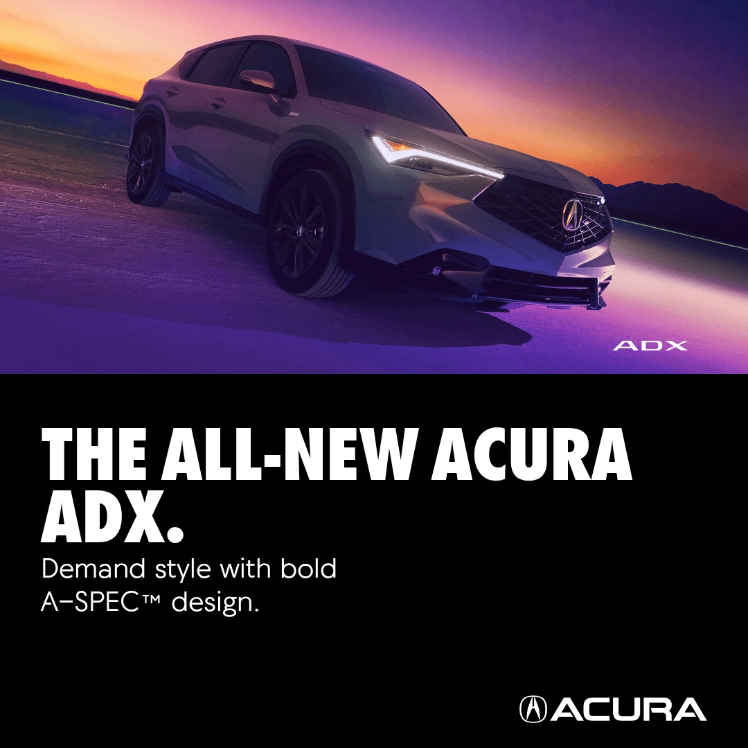 Acura Canada Facebook ad
