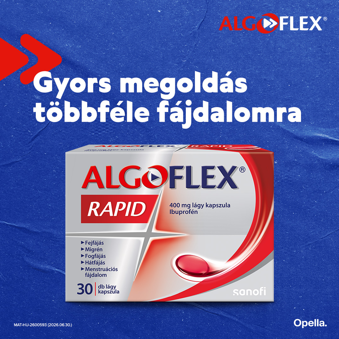 Algoflex Facebook ad: A fájdalom sokféle lehet, akárcsak akik elszenvedik.