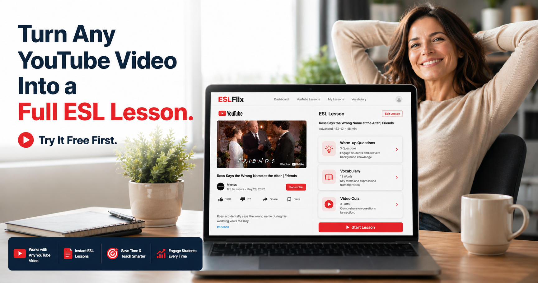 ESLFlix Facebook ad