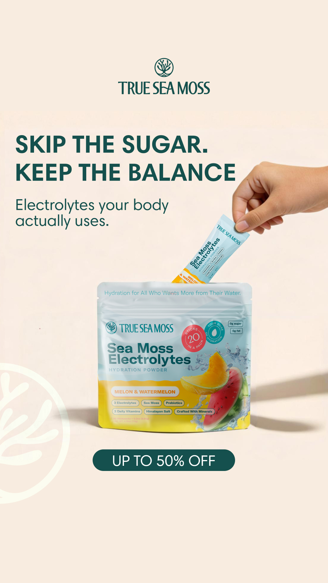 True Sea Moss Health Facebook ad