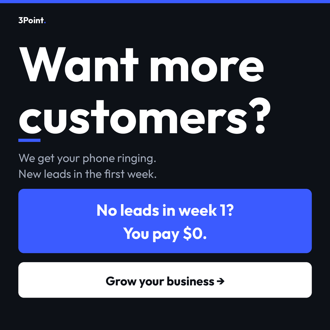 3Point Media Facebook ad from May 16, 2026