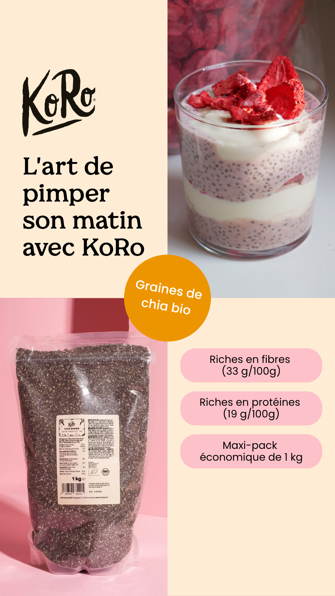 KoRo France Facebook ad