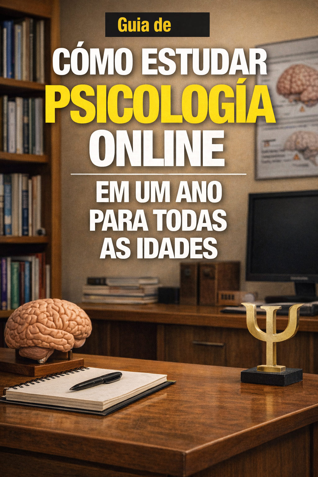 Life Guide Facebook ad: Visão geral de como estudar psicologia on-line em um ano…