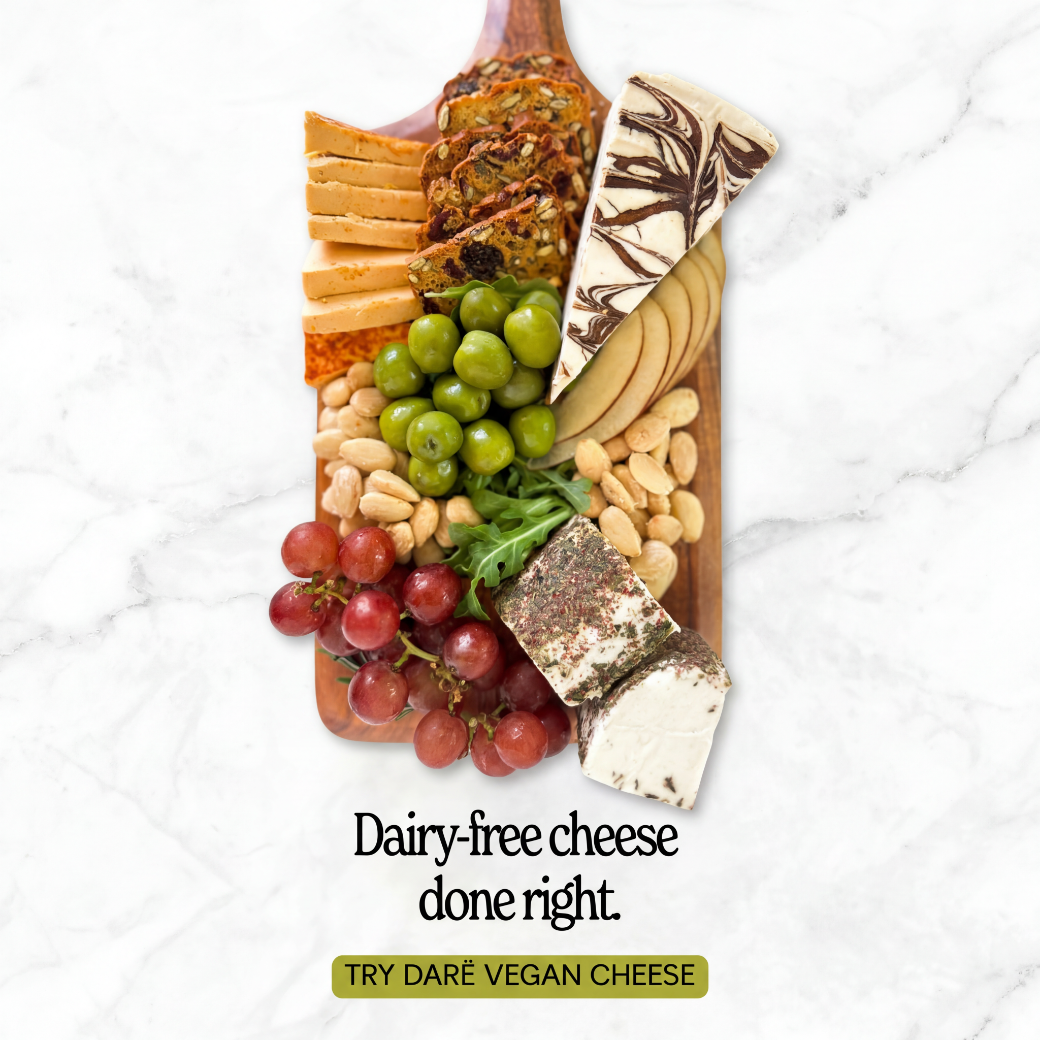 Darë Vegan Cheese Facebook ad