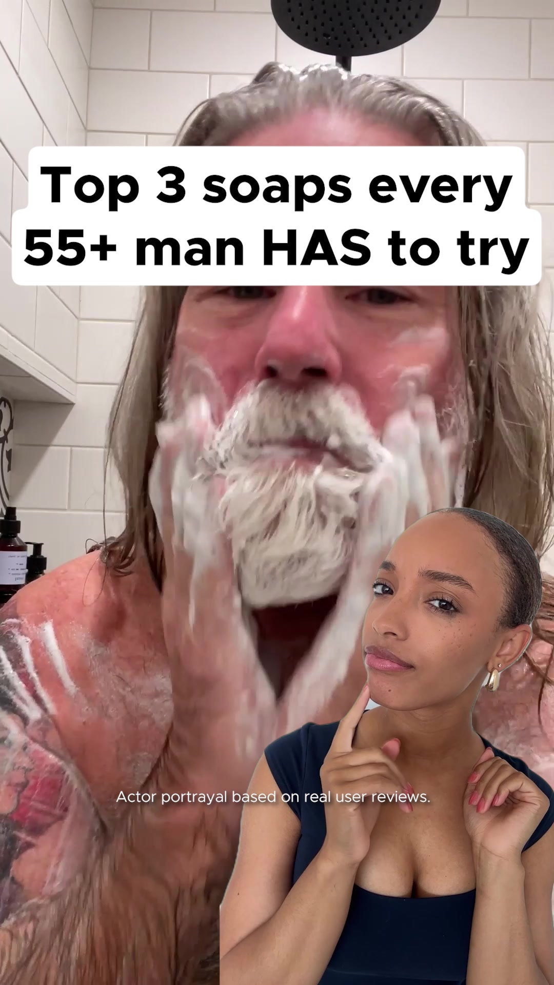 Dr. Squatch Facebook ad: Natural Soap for Men