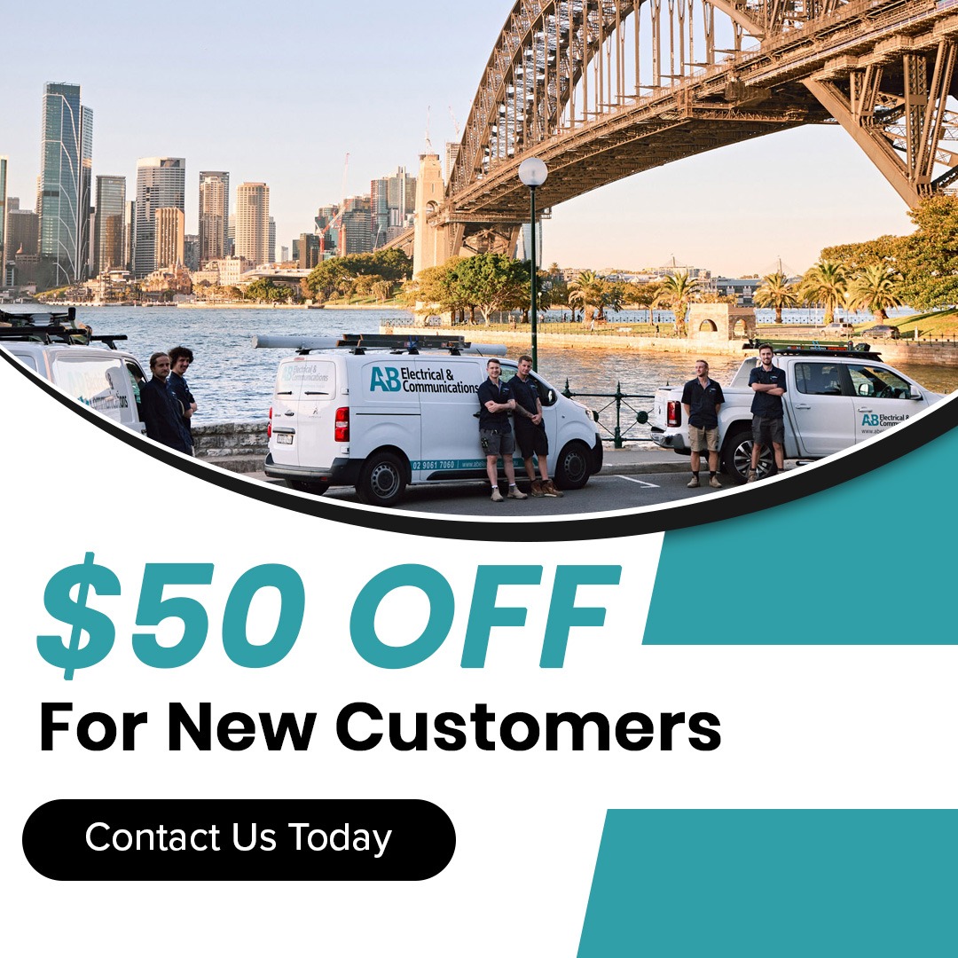 AB Electrical & Communications - Your Sydney Electrician Facebook ad