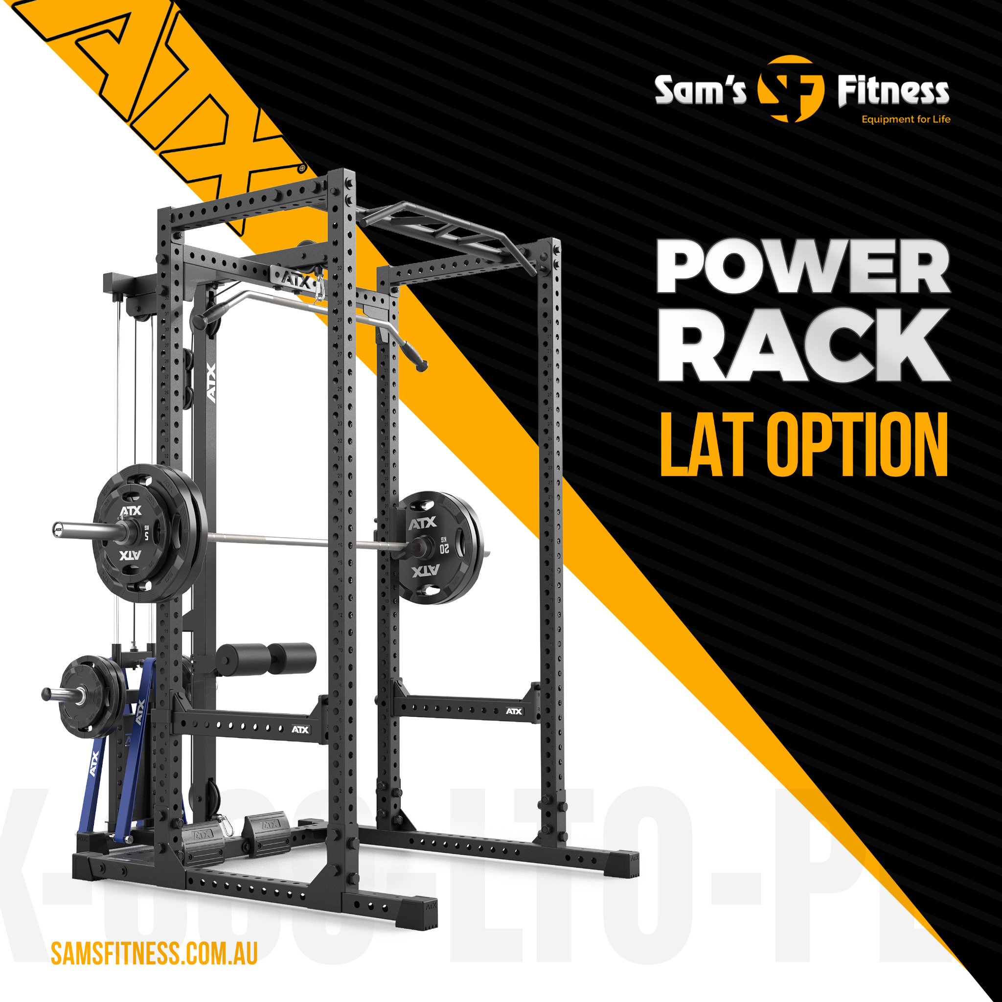 Sam's Fitness Facebook ad: Compact & Upgradeable