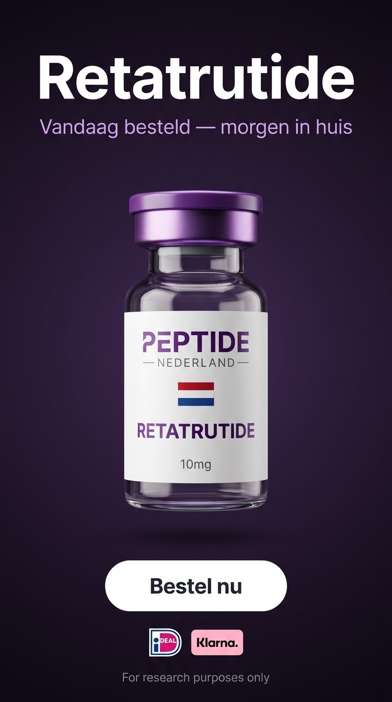 Peptide Nederland Facebook ad: Bestel nu bij Peptide Nederland, de #1 Nederlandse…