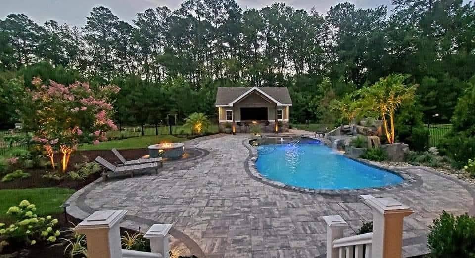 Johnson's All-Scapes Pools and Patios Facebook ad